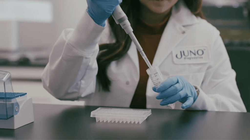 Juno Lab technician processing noninvasive prenatal screening tests
